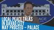 Local peace talks in Davao City may proceed – Palace